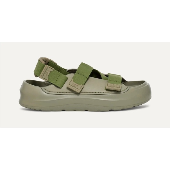 UGG Other - UGG Stratus Sandals Shaded CLOVER Green STRAP SLIDES Men's Size 11 EUR 44 NWT